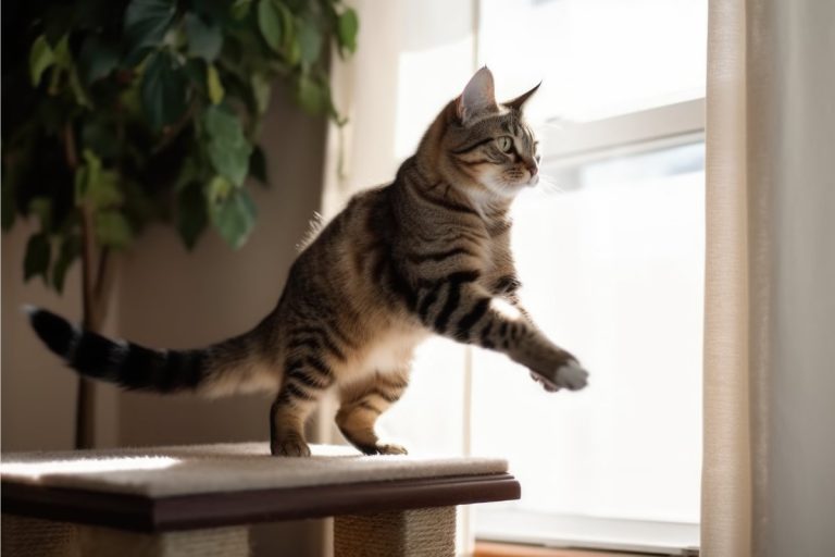 Hur högt kan katter hoppa?