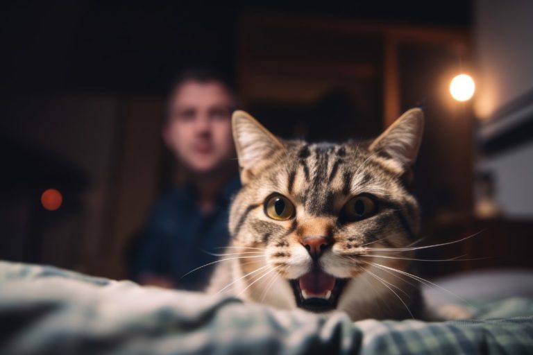 Varför jamar katten på natten (och vad kan man göra åt det?)