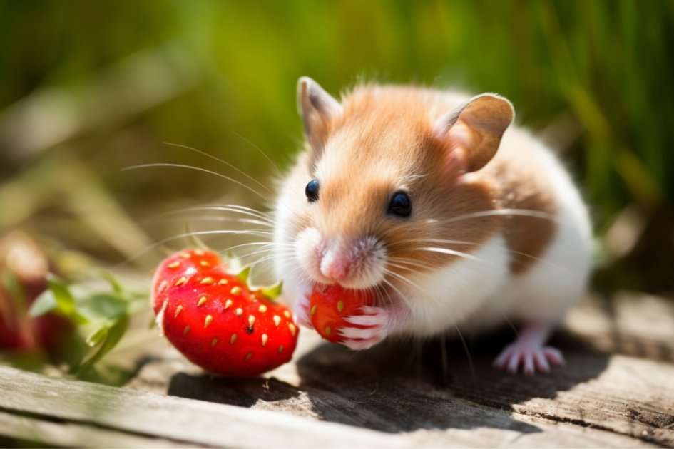 kan hamstrar äta jordgubbar
