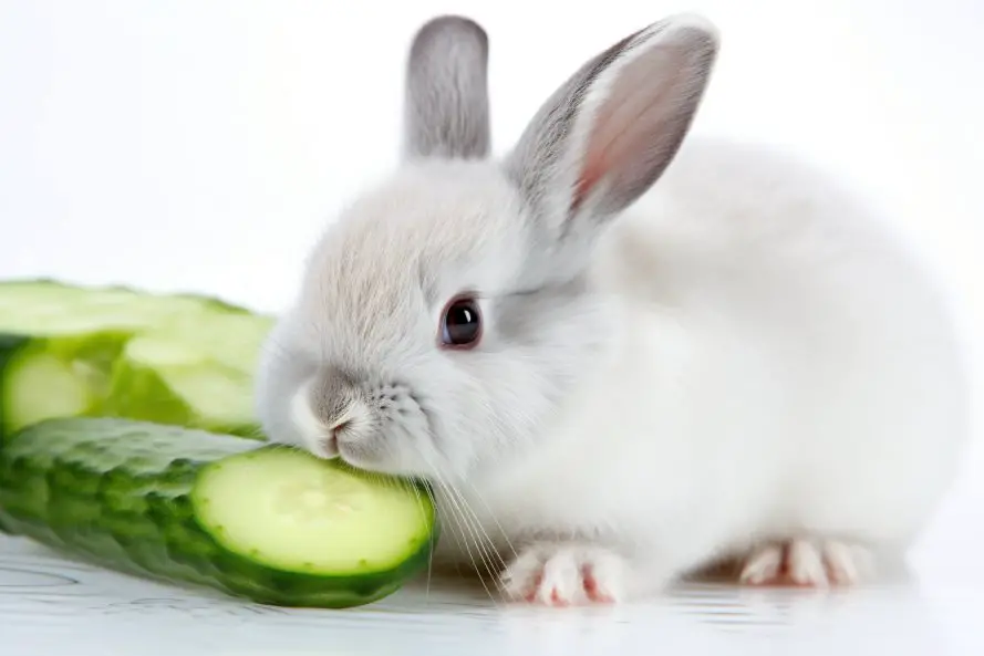 kan kaniner äta gurka